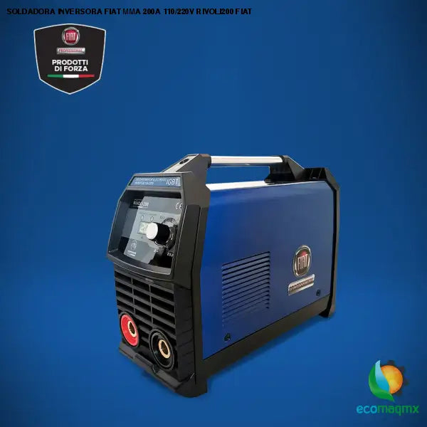 SOLDADORA INVERSORA FIAT MMA 200A 110/220V RIVOLI200 FIAT
