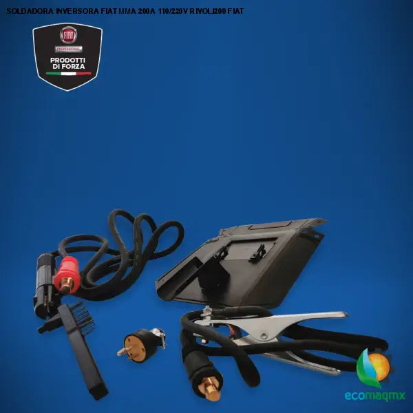SOLDADORA INVERSORA FIAT MMA 200A 110/220V RIVOLI200 FIAT