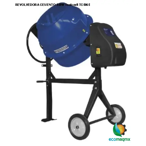 REVOLVEDORA CEMENTO 550W Toolcraft TC5065