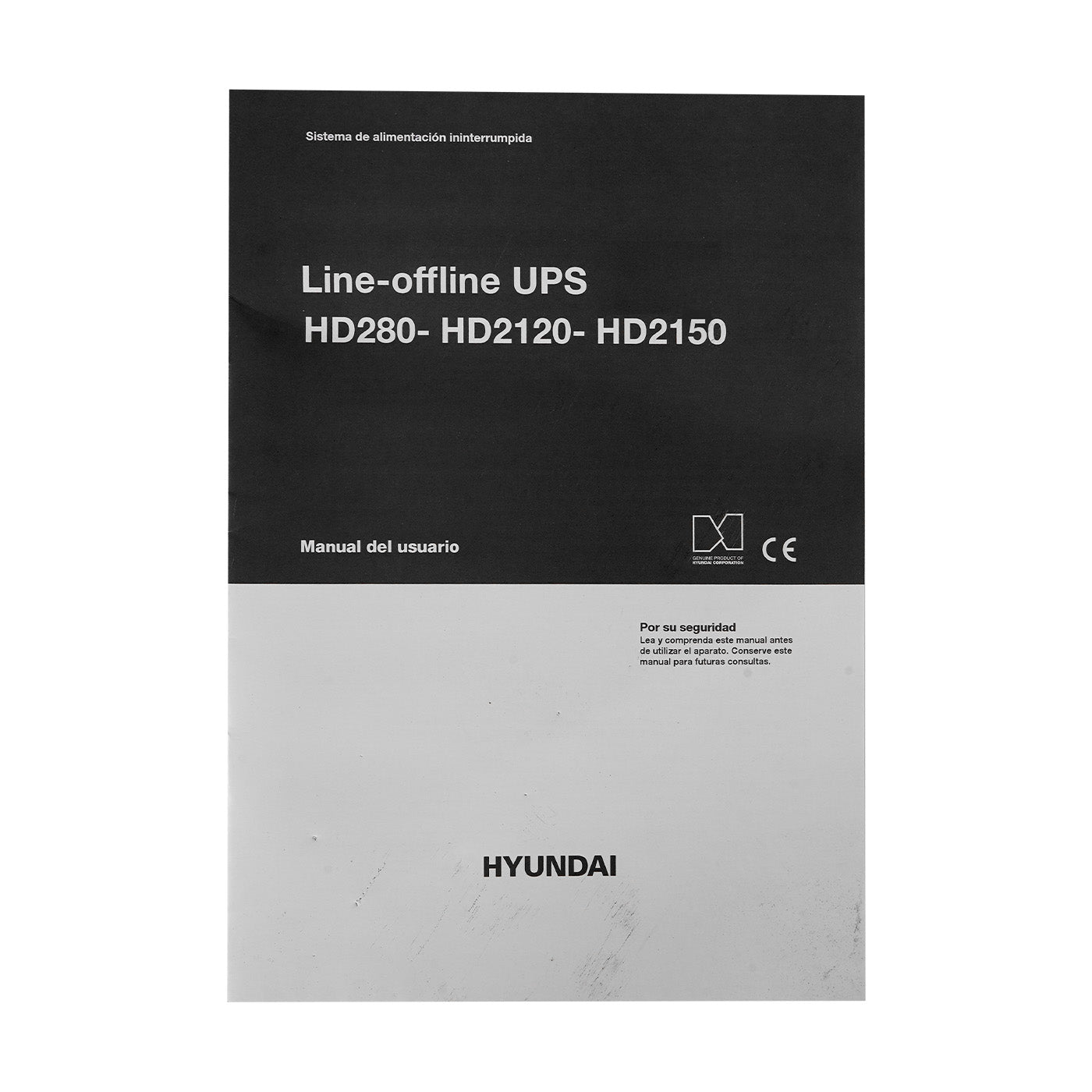 Sistema De Alimentación Ininterrumpida (UPS) Hyundai 480 Watts – HD280