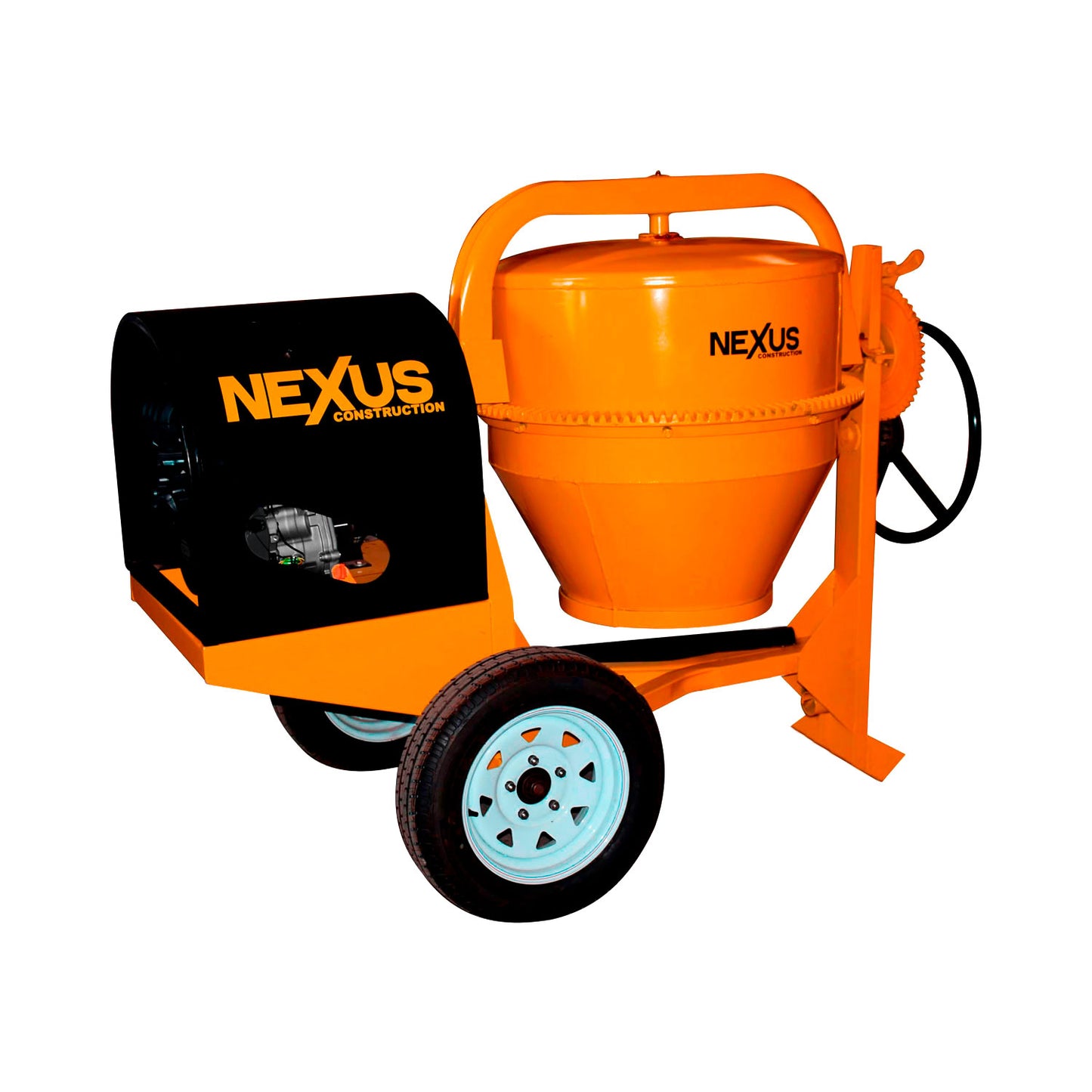 Revolvedora De Concreto A Gasolina Nexus Construction 1 Saco Con Motor Hyundai 13 Hp – Nxr1shc13
