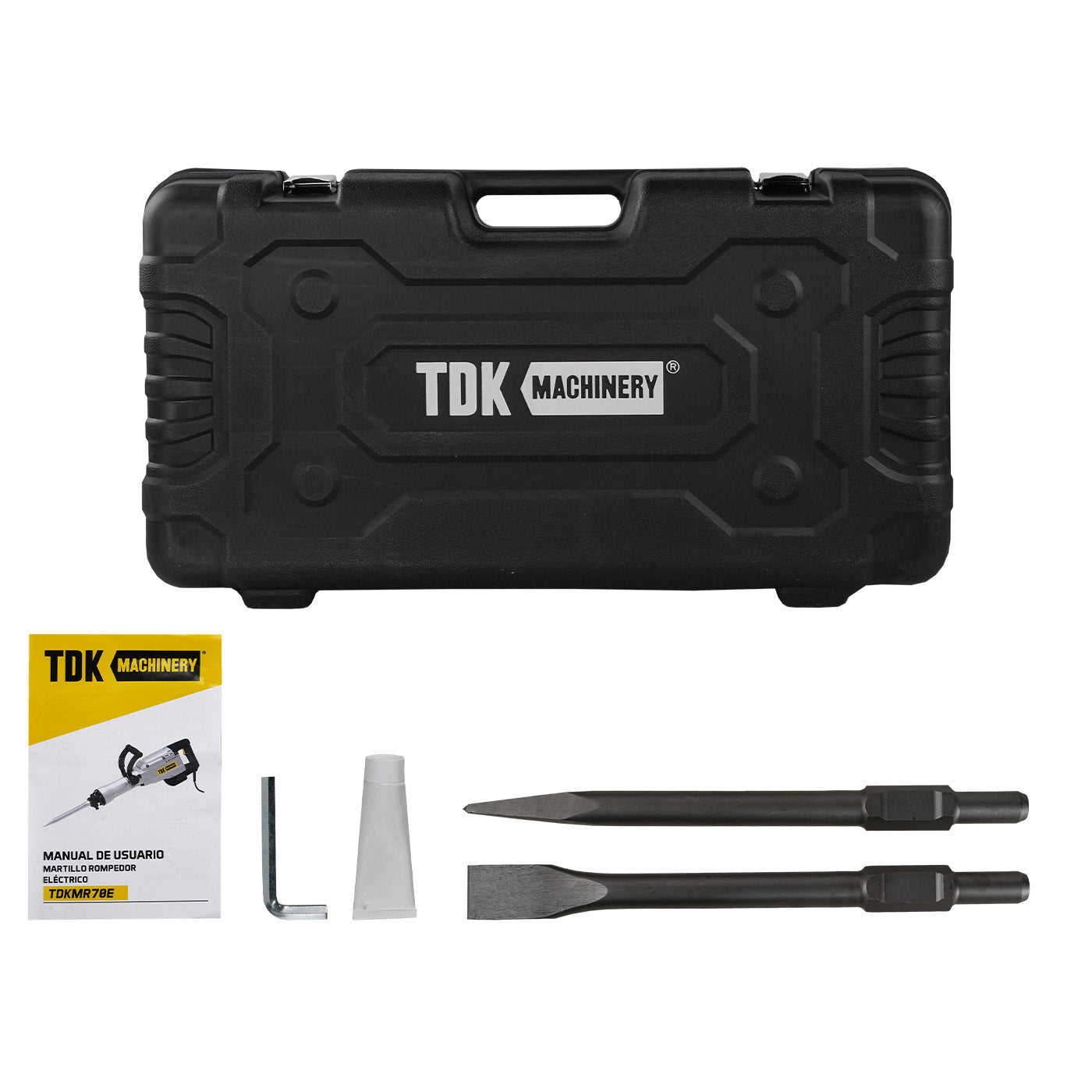 Martillo Demoledor Eléctrico Tdk Machinery 1700w/70j – TDKMR70E