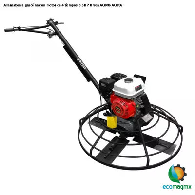 Allanadora a gasolina con motor de 4 tiempos 5.5 HP Urrea