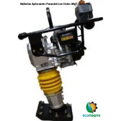 Bailarina Apisonador Parazzini con Motor 4Hp Loncin PBL