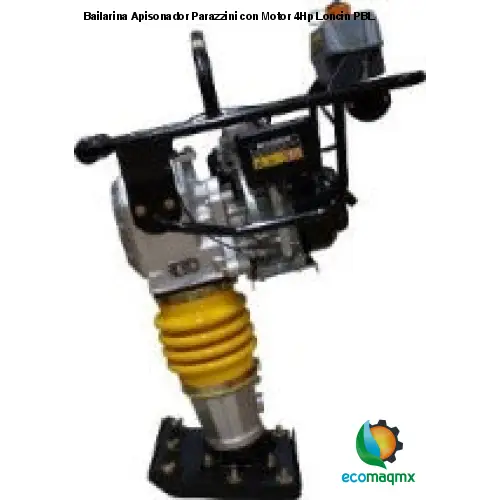 Bailarina Apisonador Parazzini con Motor 4Hp Loncin PBL