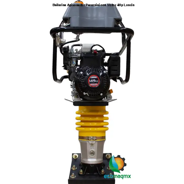 Bailarina Apisonador Parazzini con Motor 4Hp Loncin PBL