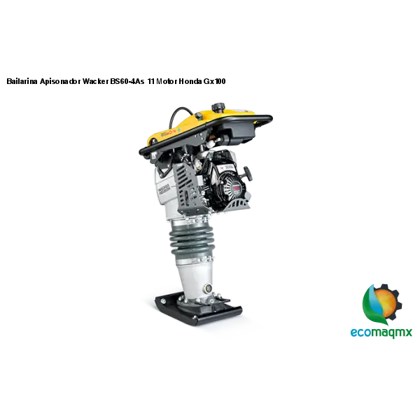 Bailarina Apisonador Wacker BS60-4As 11 Motor Honda Gx100 -