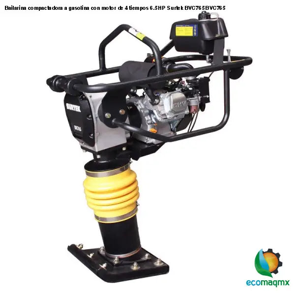 Bailarina compactadora a gasolina con motor de 4 tiempos 6.5