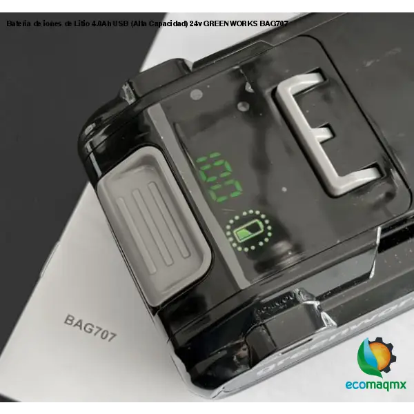 Bateria de iones de Litio 4.0Ah USB (Alta Capacidad) 24v