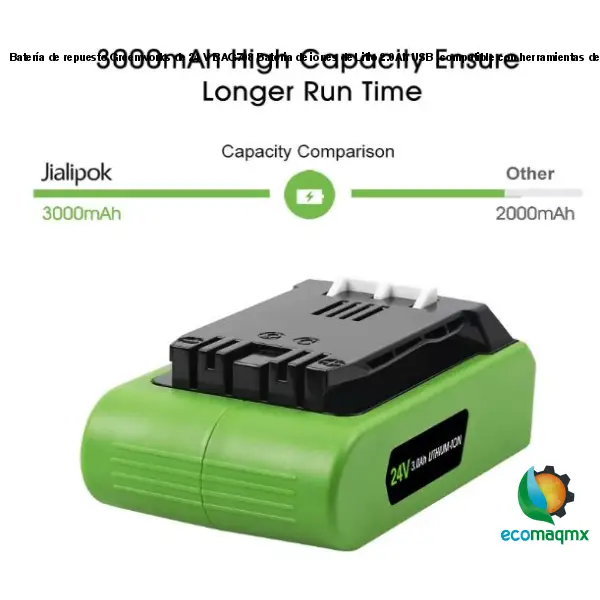 Batería de repuesto Greenworks de 24 V BAG708 Bateria de