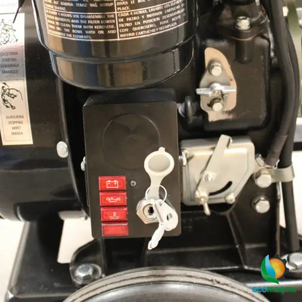 BOMBA DE AGUA AGRICOLA DIESEL SWEDISH HUSKY POWER 17 HP 4X4 ELÉCTRICO 4 TIEMPOS - RBL4417