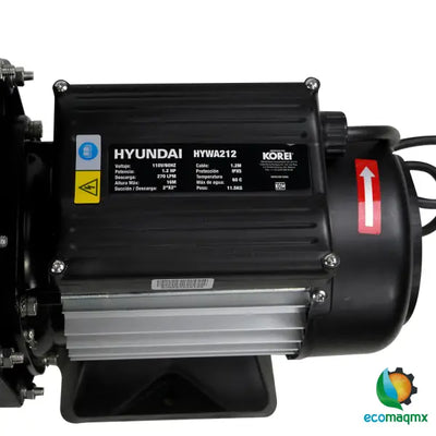 Bomba De Agua Eléctrica Para Alberca Hyundai 1.2 Hp 2×2