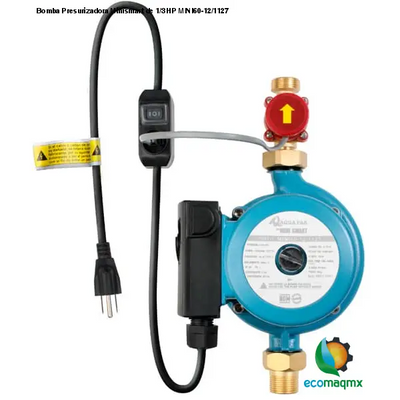 Bomba Presurizadora Minismart de 1/3 HP MINI60-12/1127