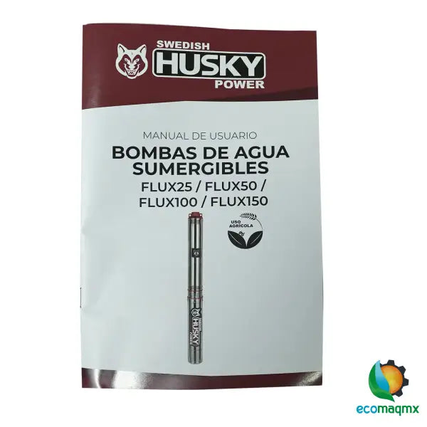 Bomba De Agua Eléctrica Sumergible Swedish Husky Power 1/2 Hp Para Riego Agrícola – Flux50
