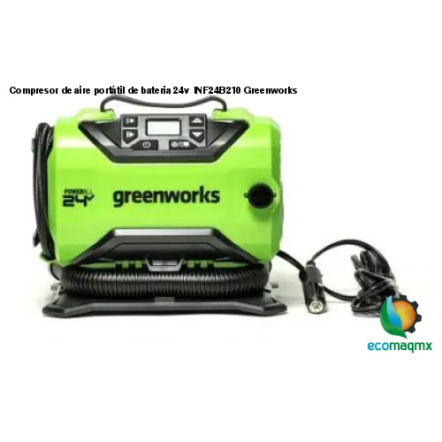 Compresor de aire portátil de bateria 24v INF24B210