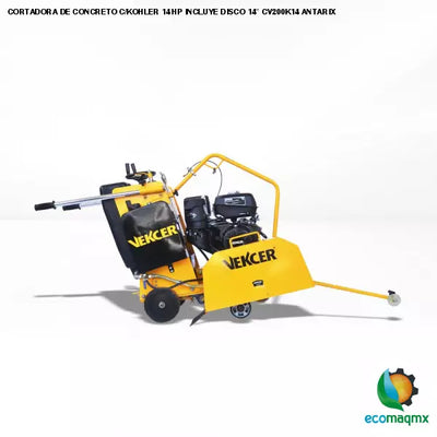 CORTADORA DE CONCRETO C/KOHLER 14 HP INCLUYE DISCO 14”