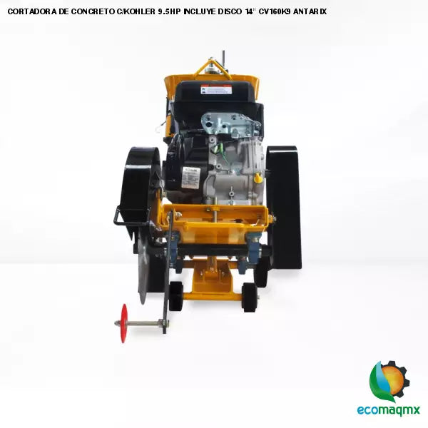 CORTADORA DE CONCRETO C/KOHLER 9.5 HP INCLUYE DISCO 14”