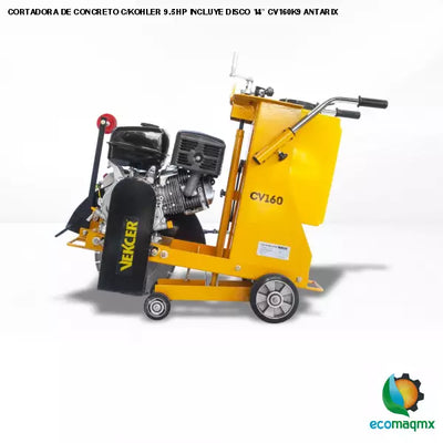 CORTADORA DE CONCRETO C/KOHLER 9.5 HP INCLUYE DISCO 14”