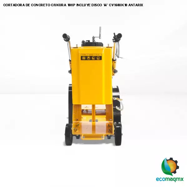 CORTADORA DE CONCRETO C/UKURA 10HP INCLUYE DISCO 14”