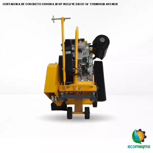 CORTADORA DE CONCRETO C/UKURA 20 HP INCLUYE DISCO 14”