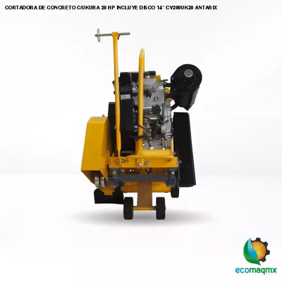 CORTADORA DE CONCRETO C/UKURA 20 HP INCLUYE DISCO 14”