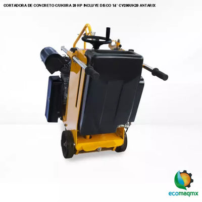 CORTADORA DE CONCRETO C/UKURA 20 HP INCLUYE DISCO 14”