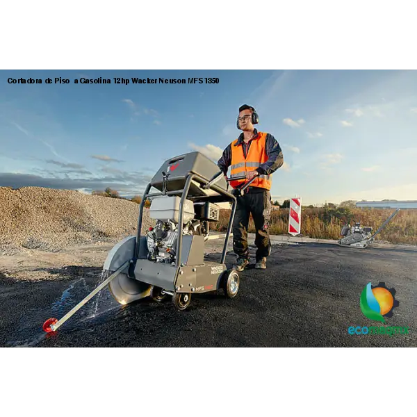 Cortadora de Piso a Gasolina 12hp Wacker Neuson MFS1350 -