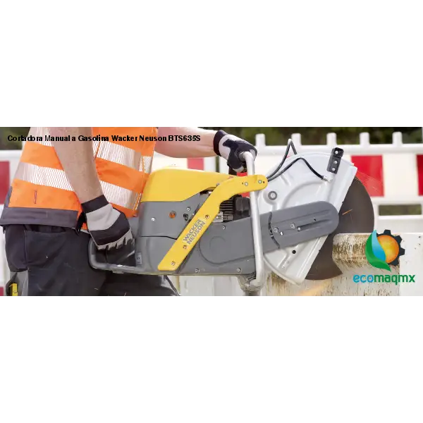 Cortadora Manual a Gasolina Wacker Neuson BTS635S -