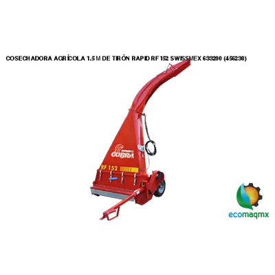 COSECHADORA AGRÍCOLA 1.5 M DE TIRÓN RAPID RF152 SWISSMEX