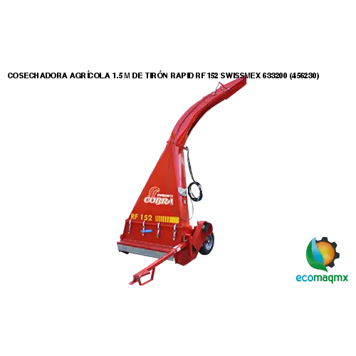 COSECHADORA AGRÍCOLA 1.5 M DE TIRÓN RAPID RF152 SWISSMEX