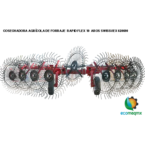 COSECHADORA AGRÍCOLA DE FORRAJE RAPID FLEX 10 AROS SWISSMEX