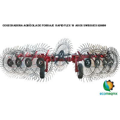COSECHADORA AGRÍCOLA DE FORRAJE RAPID FLEX 10 AROS SWISSMEX