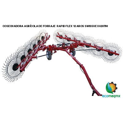 COSECHADORA AGRÍCOLA DE FORRAJE RAPID FLEX 12 AROS SWISSMEX