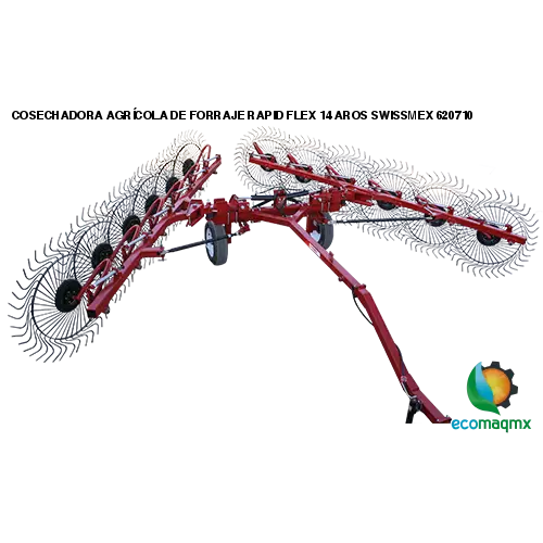 COSECHADORA AGRÍCOLA DE FORRAJE RAPID FLEX 14 AROS SWISSMEX