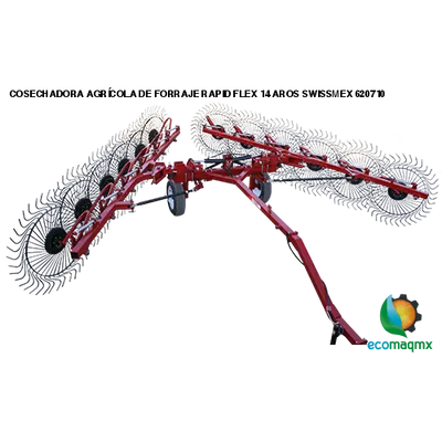 COSECHADORA AGRÍCOLA DE FORRAJE RAPID FLEX 14 AROS SWISSMEX