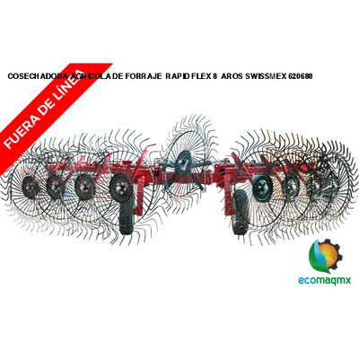 COSECHADORA AGRÍCOLA DE FORRAJE RAPID FLEX 8 AROS SWISSMEX