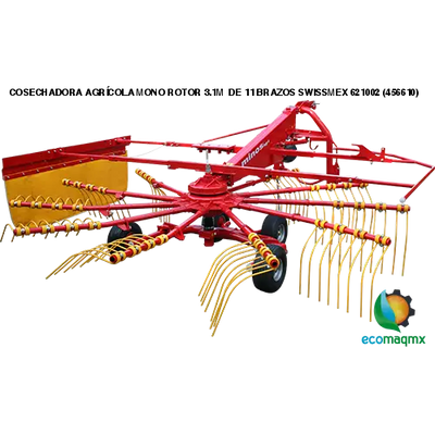 COSECHADORA AGRÍCOLA MONO ROTOR 3.1M DE 11 BRAZOS SWISSMEX
