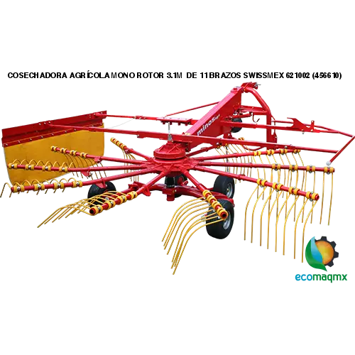 COSECHADORA AGRÍCOLA MONO ROTOR 3.1M DE 11 BRAZOS SWISSMEX