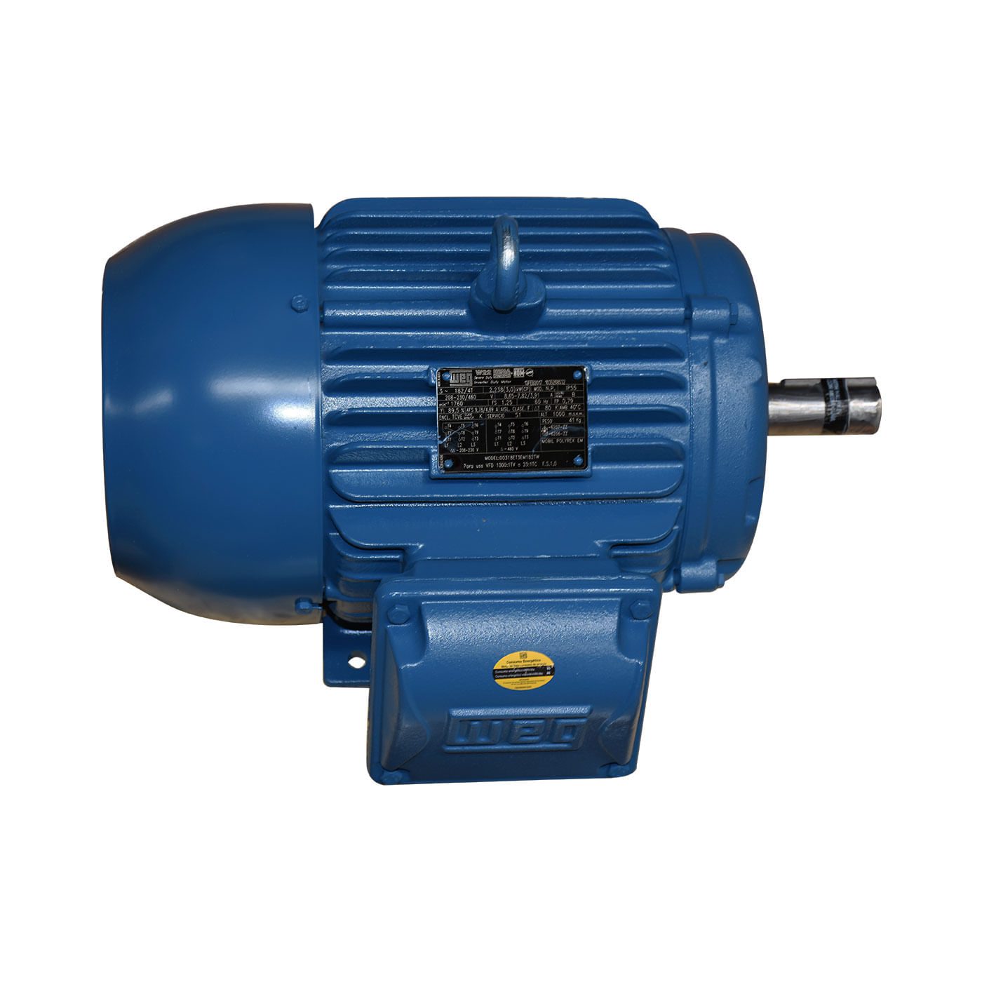 Motor Eléctrico Weg Trifásico 5 Hp 4 Polos 1725 rpm – Rmw500
