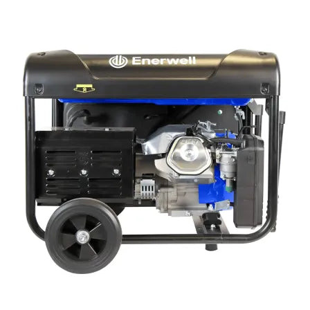 Generador portátil a gasolina 5500 watts monofasico 127 -220v ENERWELL® - ENERWELL-G5000