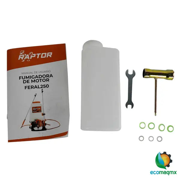 Fumigadora Raptor 25 Litros 26CC 1.2 HP C/Doble Varilla
