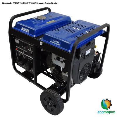 Generador 11KW 110-220 V 11000E Mpower Envio Gratis