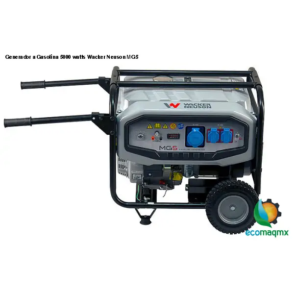 Generador a Gasolina 5000 watts Wacker Neuson MG5 -