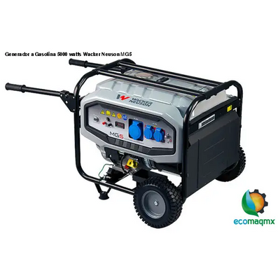 Generador a Gasolina 5000 watts Wacker Neuson MG5 -