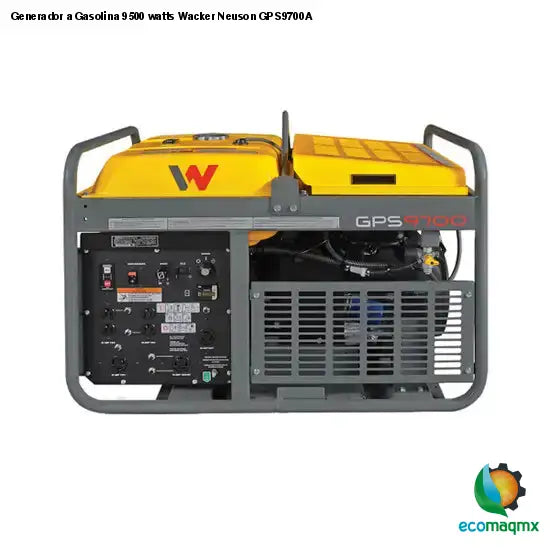 Generador a Gasolina 9500 watts Wacker Neuson GPS9700A -