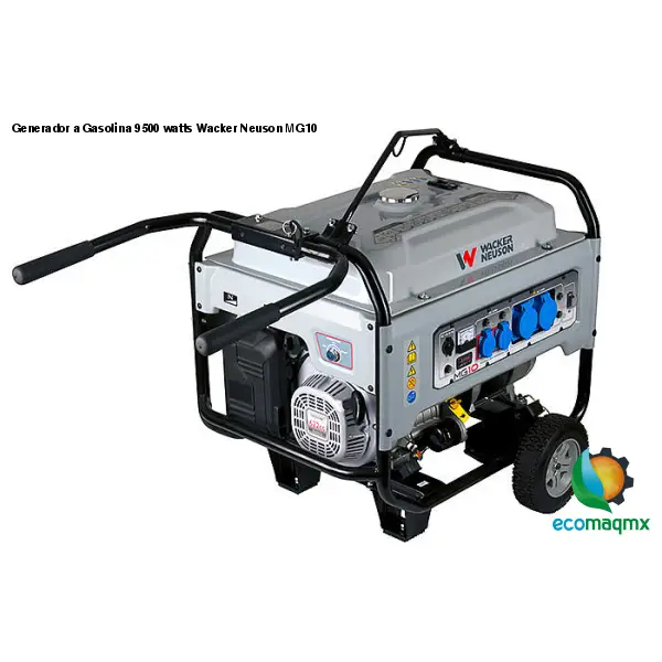 Generador a Gasolina 9500 watts Wacker Neuson MG10 -