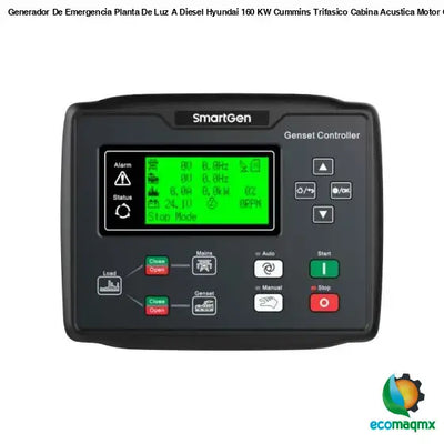 Generador De Emergencia Planta De Luz A Diesel Hyundai 152 KW Cummins Trifasico Cabina Acustica Motor Cummins TDKGE190CUM