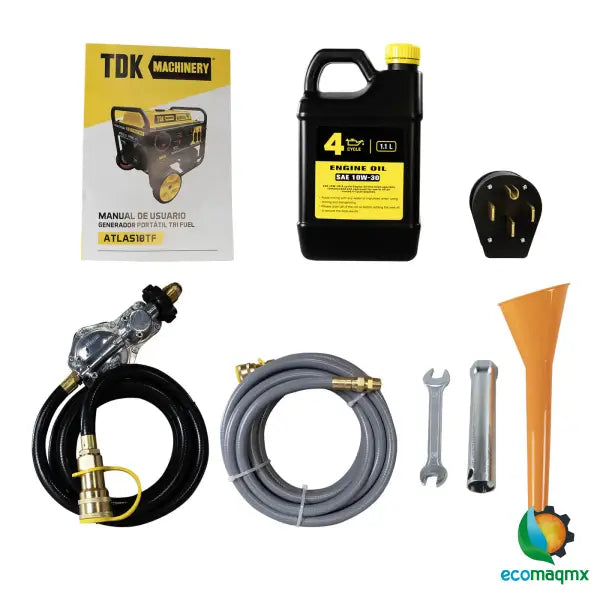 Generador Profesional 3 En 1 Gasolina Gas LP y GN Tdk 10 kw