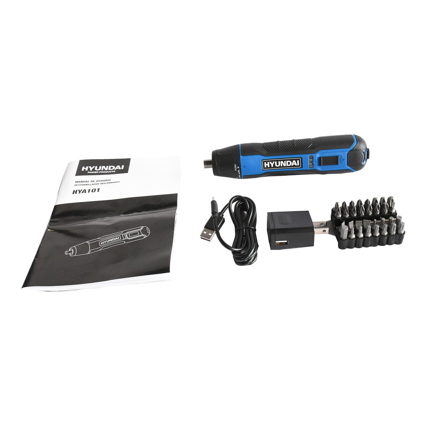 Desatornillador Inalámbrico Hyundai Batería Recargable De 3.6v – Hya101