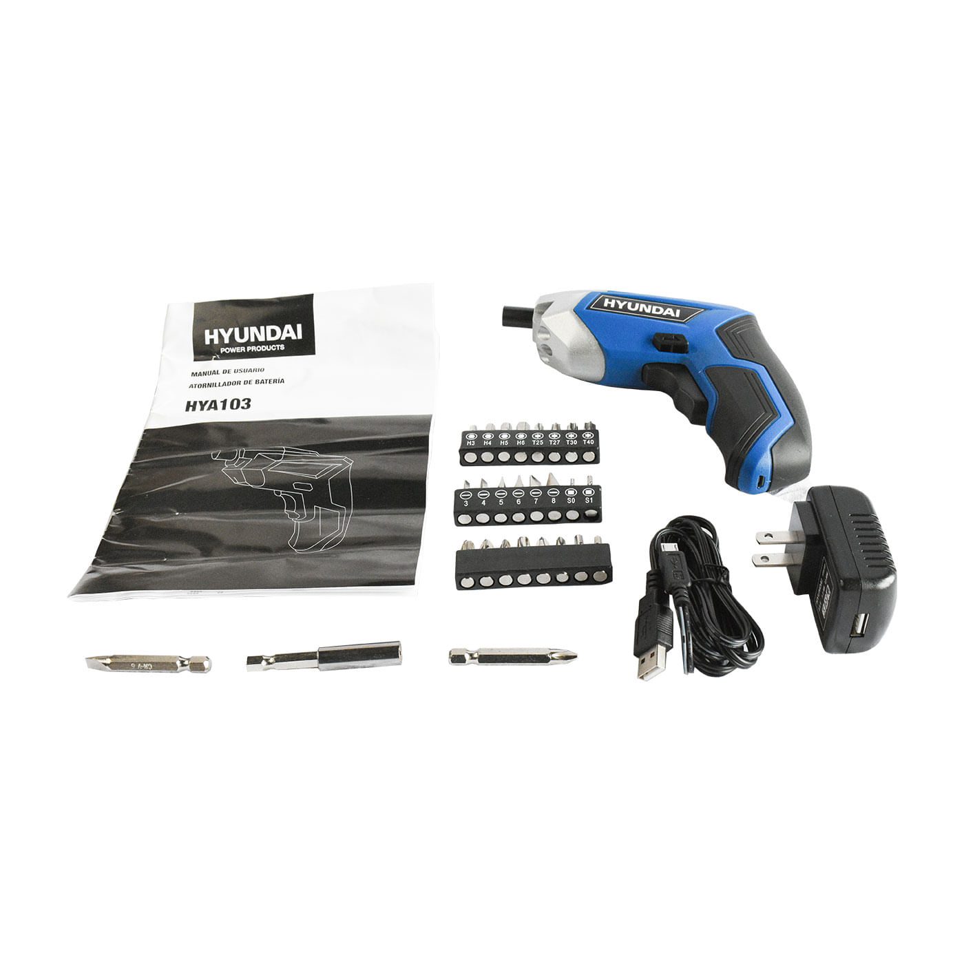 Atornillador Inalámbrico Hyundai Batería Recargable De 3.6v – Hya103